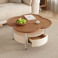 执竹者 奶油风茶几