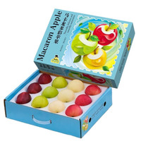 胖东来多彩苹果水果礼盒代购多色混合装组合苹果新鲜85mm起 9个装【缤纷多色混搭】单果85mm