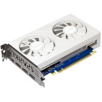 SPARKLE撼与科技 双星系列游戏显卡 Intel Arc A380 双星月光白版本 全高卡双槽双风扇 6GD6