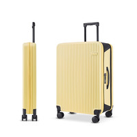 CONWOOD 小木可折叠行李箱女20寸登机箱万向轮密码旅行拉杆箱26寸