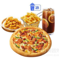 2人披萨轻享4件套兑换券·1张 1次券