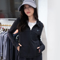 后益 HOII hosea系列 女士短外套 HOSEA修身线条连帽外套