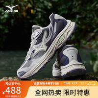 美津浓（MIZUNO）山系户外登山鞋复古缓震防滑轻野鞋透气跑步鞋RACER ADV  11/紫雾妖【秋冬版】 44 (285mm)