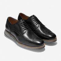歌涵 COLE HAAN 男士商务通勤皮鞋春夏季轻便舒适雕花布洛克鞋牛皮商务休闲鞋男