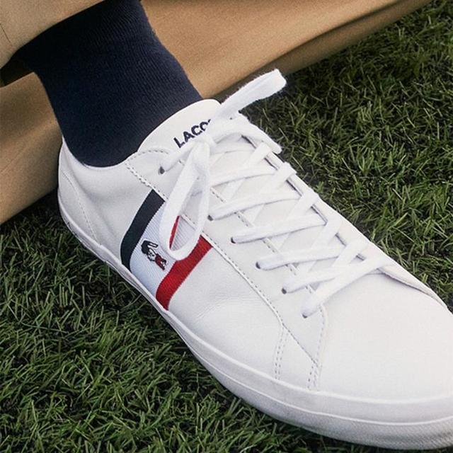 国庆放价啦：LACOSTE 法国鳄鱼 小白鞋低帮板鞋