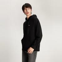 值选、国庆放价啦：TOMMY HILFIGER Tommy Jeans 街头美式纯棉刺绣宽松运动连帽卫衣