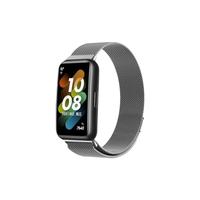 适用华为手环9表带10手表8荣耀7腕带6pro金属磁吸nfc米兰尼斯watch4六七八九代夏天替换带男运动band配件织