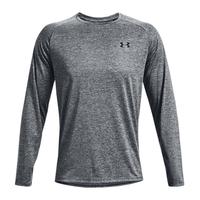 安德玛（UNDERARMOUR）Tech男子训练运动长袖T恤1328496 桃灰色012 M