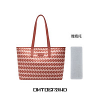  OMTO OMTO 女士单肩斜挎包 822039104 树莓红托特包