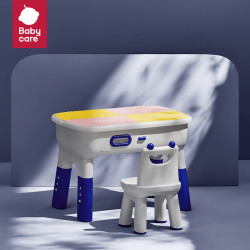 babycare 多功能积木桌大颗粒儿童玩具桌益智玩具儿童