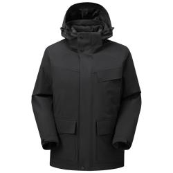 雪中飞 三合一情侣款机能冲锋衣款羽绒服秋冬连帽轻户外运动保暖羽绒外套  3XL (190)
