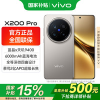 vivo X200 Pro 5G手机 12GB+256GB 钛色
