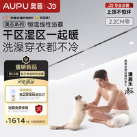 奥普线性浴霸【政府补贴】浴霸风暖一体智能双区蜂窝大板石膏板奥芯FY 石膏吊顶专拍丨奥芯双区暖FY