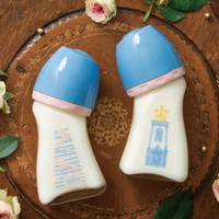 蓓特 日本进口betta蓓特宽口径玻璃材质皇家120ml新生儿智能奶瓶