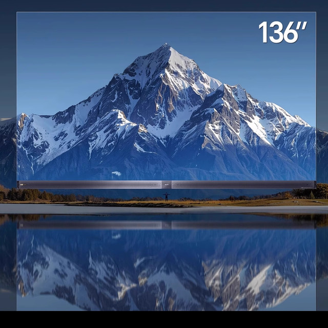 海信 Hisense 电视机UX 136英寸 MicroLED 无界巨幕 光色同控双芯