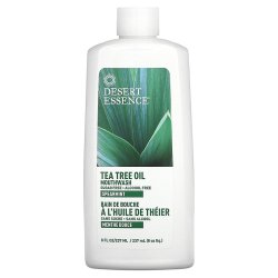 DESERT ESSENCE 美国直邮Desert Essence漱口水茶树油绿薄荷味自然清爽清新237ml