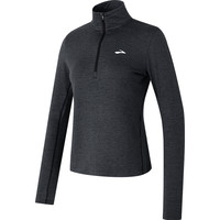 BROOKS 布鲁克斯 半拉链男长袖上衣跑步服皮肤衣女防晒运动衣服外套