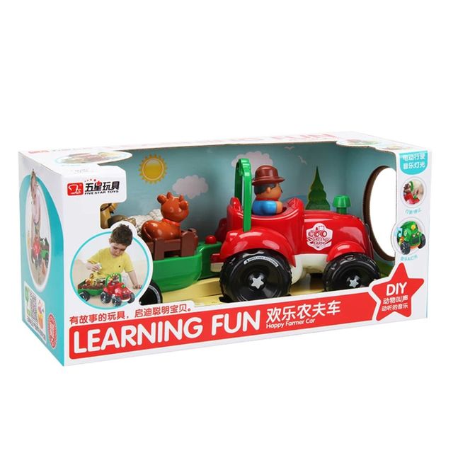 五星玩具 FIVESTAR TOYS 五星欢乐农夫车红色38285