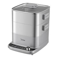 美的 Mini蒸魔方炖蒸涮煮一体3层 大容量可拆洗 24H智能预约和6H保温 12L