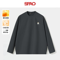 SPAO 加绒加厚保暖 男士T恤