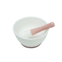 MODU'I modui宝宝辅食研磨碗婴儿果泥料理专用碗陶瓷研磨器硅胶