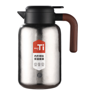 富光 大钛阳纯钛保温壶家用大容量 2L