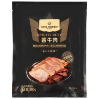 移动端、京东百亿补贴：1号会员店 即食酱牛肉300g 原切牛肉冷藏即食凉拌下酒菜