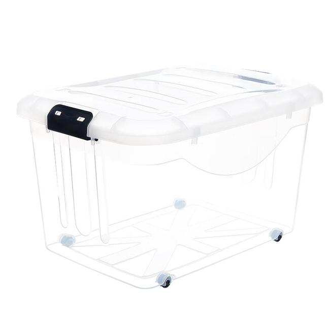 禧天龙 Citylong 大号透明收纳箱 三个装