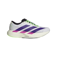 adidas李现同款adizero Evo SL竞速美学超轻马拉松跑鞋阿迪达斯   白色/学院紫/魔力酸橙绿(纽约配色)   42