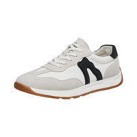 康奈 男士休闲鞋透气潮流百搭运动休闲鞋18231123 白色 42