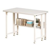 劲智泓维折叠电脑桌卧室家用台式书桌简约现代写字桌移动工作办公桌子