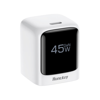航嘉（Huntkey）灵动F45 Neo充电器套装【苹果17】45W/40W氮化镓type-c快充头iPhone17/16/15promax兼容三星华为