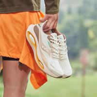 saucony 索康尼 夏季火鸟3男子女减震跑鞋透气跑步鞋慢跑训练运动鞋 米棕S28227-·1 45