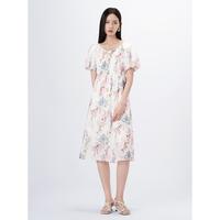 太平鸟 【联名系列系带连衣裙】太平鸟夏季Daria Song联名系带连衣裙女