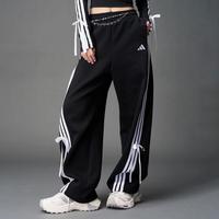 adidas 阿迪达斯 三条纹舞动系列运动休闲裤女子香蕉裤