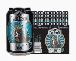 艾斯宝 troll brew 德国艾斯宝啤酒330ml*24罐装德国新英格兰淡色艾尔