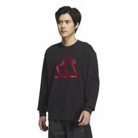 adidas 阿迪达斯 男子2025蛇年限定新年款圆领运动休闲套头针织卫衣
