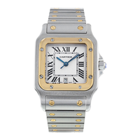 Cartier/卡地亚 时尚方盘间金 女士腕表 W20011C4