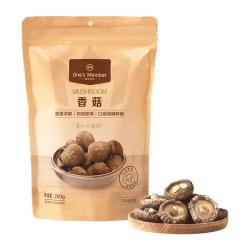 1号会员店 香菇200g 山珍菌菇干货蘑菇 煲汤烹饪火锅炒菜食材中秋福利 香菇 200g