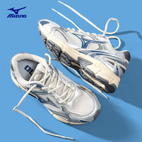 Mizuno 美津浓 Speed 2K 中性跑鞋 D1GH222913 银/幻想灰/深蓝 38