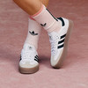 adidas 阿迪达斯 三叶草Samba复古T头鞋厚底德训鞋女鞋板鞋JI1349 JI1350 JI1349/白黑 37