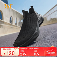 361° 运动鞋女鞋春季户外一脚蹬通勤厚底休闲跑步鞋子女682512238-3