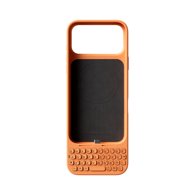 Akko MetaKey 苹果 iPhone17pro Max 手机键盘背夹一体手机壳
