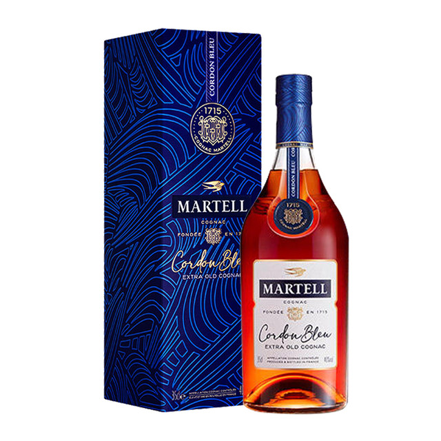 今日必买：MARTELL 马爹利 40度蓝带干邑白兰地 700ml*1瓶