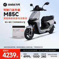 九号 M80C智能焕新碳晶电池套装门店自提 到门店选颜色