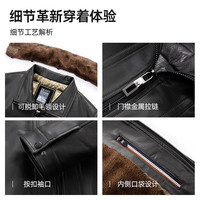 杉杉 羽绒皮衣 咖色 XL 180