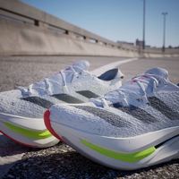 adidas 阿迪达斯 ADIZERO PRIME X 2 STRUNG碳板专业竞速跑鞋男女阿迪达斯   白/黑色/亮红   40.5