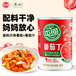 屯河 0添加剂番茄丁390g *6罐
