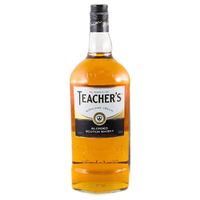 TEACHER'S 醍池 高地苏格兰调和威士忌 1000ml 单瓶装