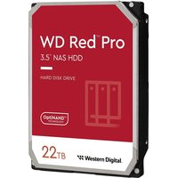 西部数据 Red Pro 22TB NAS硬盘 3.5英寸 7200转 512MB缓存 SATA 6Gb/s WD221KFGX